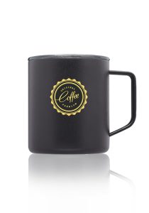 13.5 oz. Kenai Powder Coated Travel Mugs