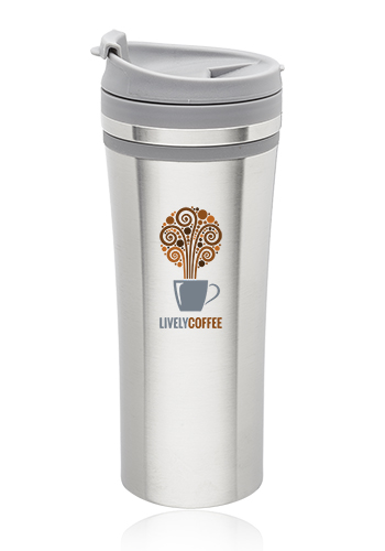 15 oz. Mia Insulated Stainless Steel Travel Mugs - Image 3