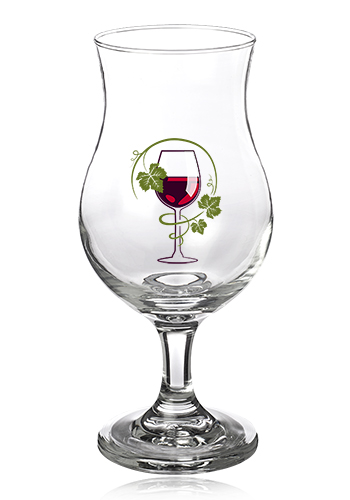 15 oz Prague Hurricane Glass