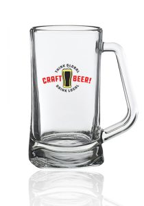 16 oz. Atenas Glass Beer Mugs