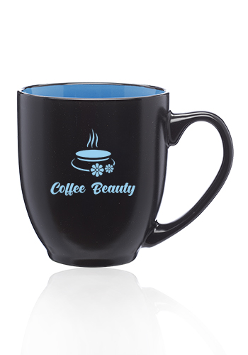 16 oz. Bistro Two-Tone Ceramic Mugs