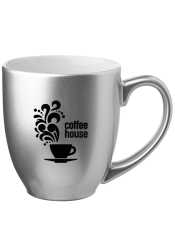 16 oz. Metallic Bistro Coffee Mugs