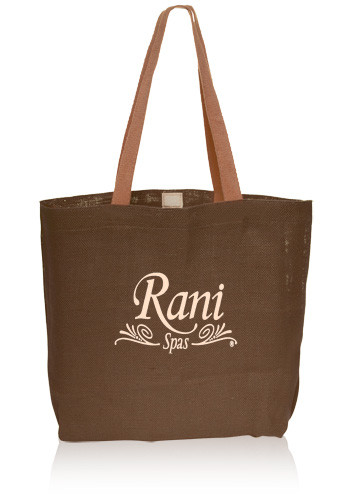 Natural Jute Fiber Carry-On Tote Bags