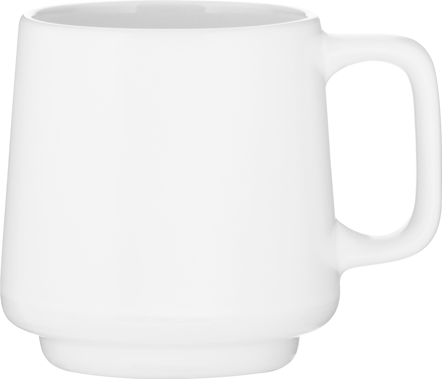 12 oz windsor mug – matte white