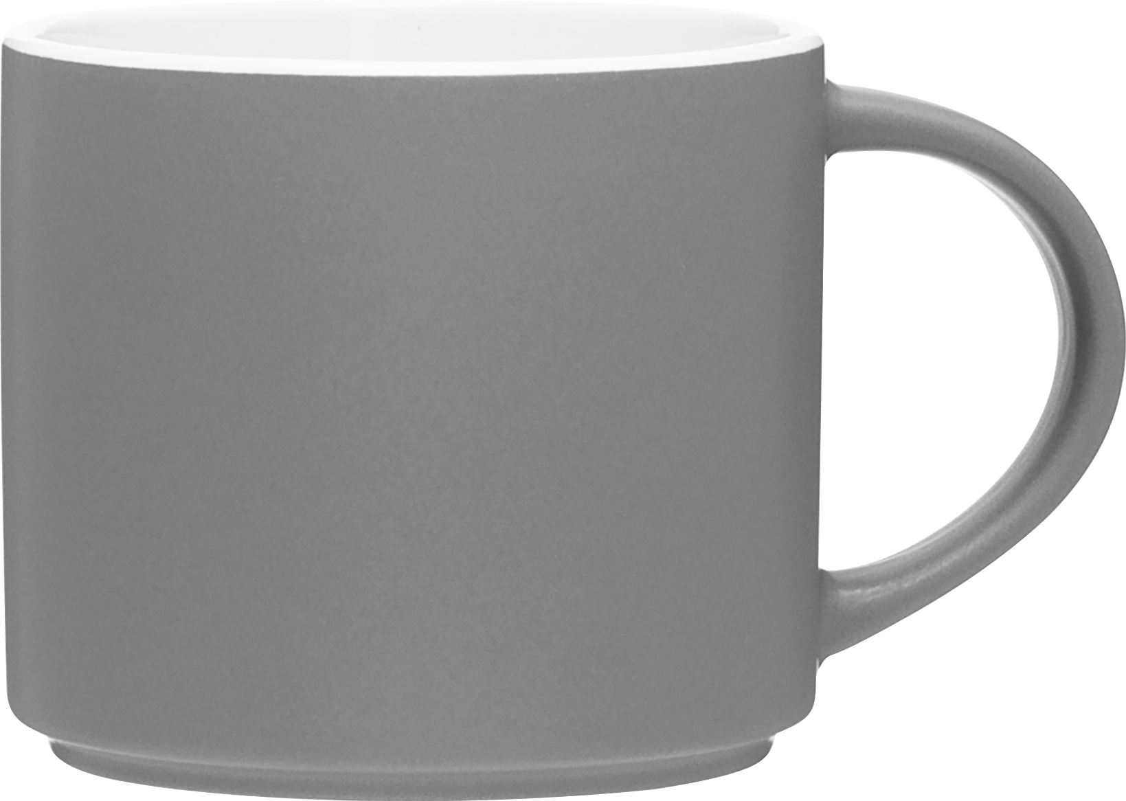 16 oz monaco mug – matte storm gray