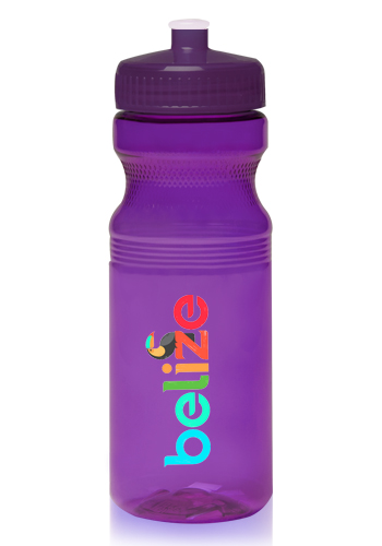 24 oz. Poly-Clear Bike Water Bottles - Image 5