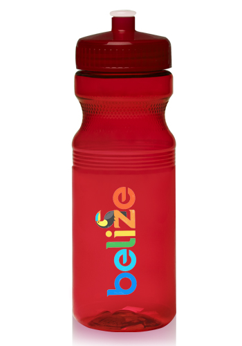 24 oz. Poly-Clear Bike Water Bottles - Image 4