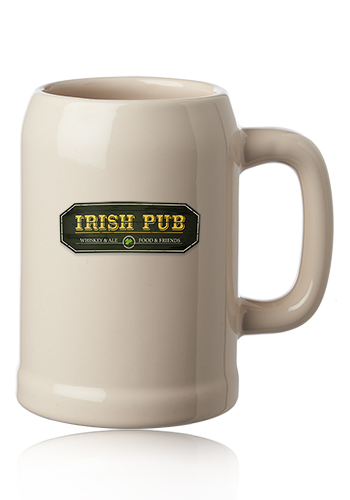 24 oz. Ceramic Beer Steins