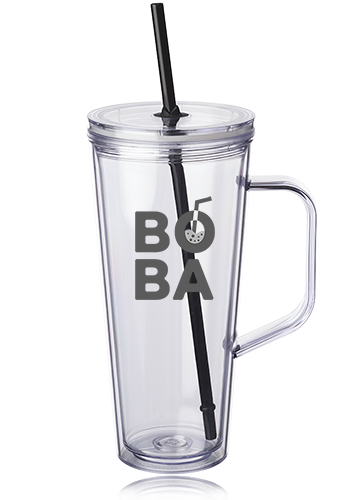 24 oz. Tilden Plastic Tumbler with Handle