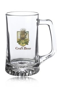 25 oz. ARC Glass Beer Mugs