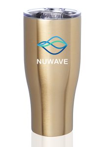 27 oz. Stainless Steel Grip Travel Mugs.