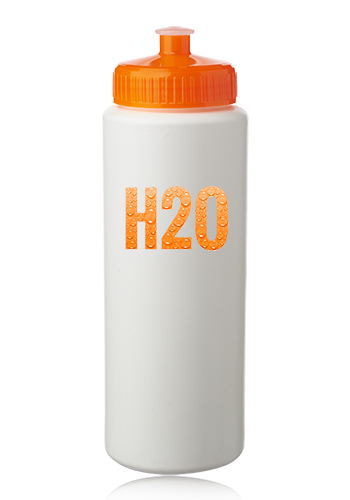 32 oz. HDPE Plastic Sports Water Bottles