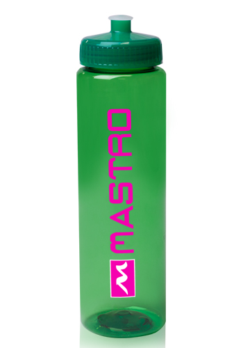 32 oz. Poly-Clear Plastic Water Bottles