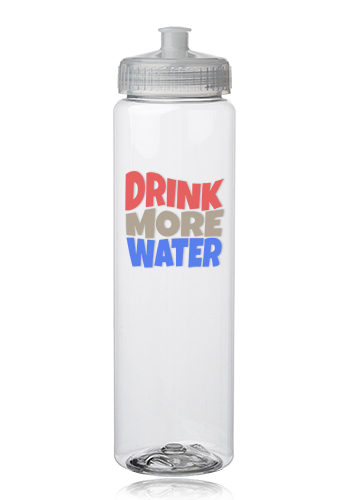 32 oz. Poly-Clear Plastic Water Bottles - Image 5