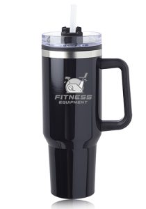 40 oz. Hugo Plastic Interior Stainless Steel Travel Mugs
