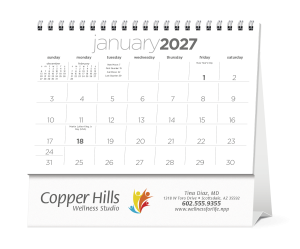 Triumph® Calendars Simplicity Large Desk Calendar