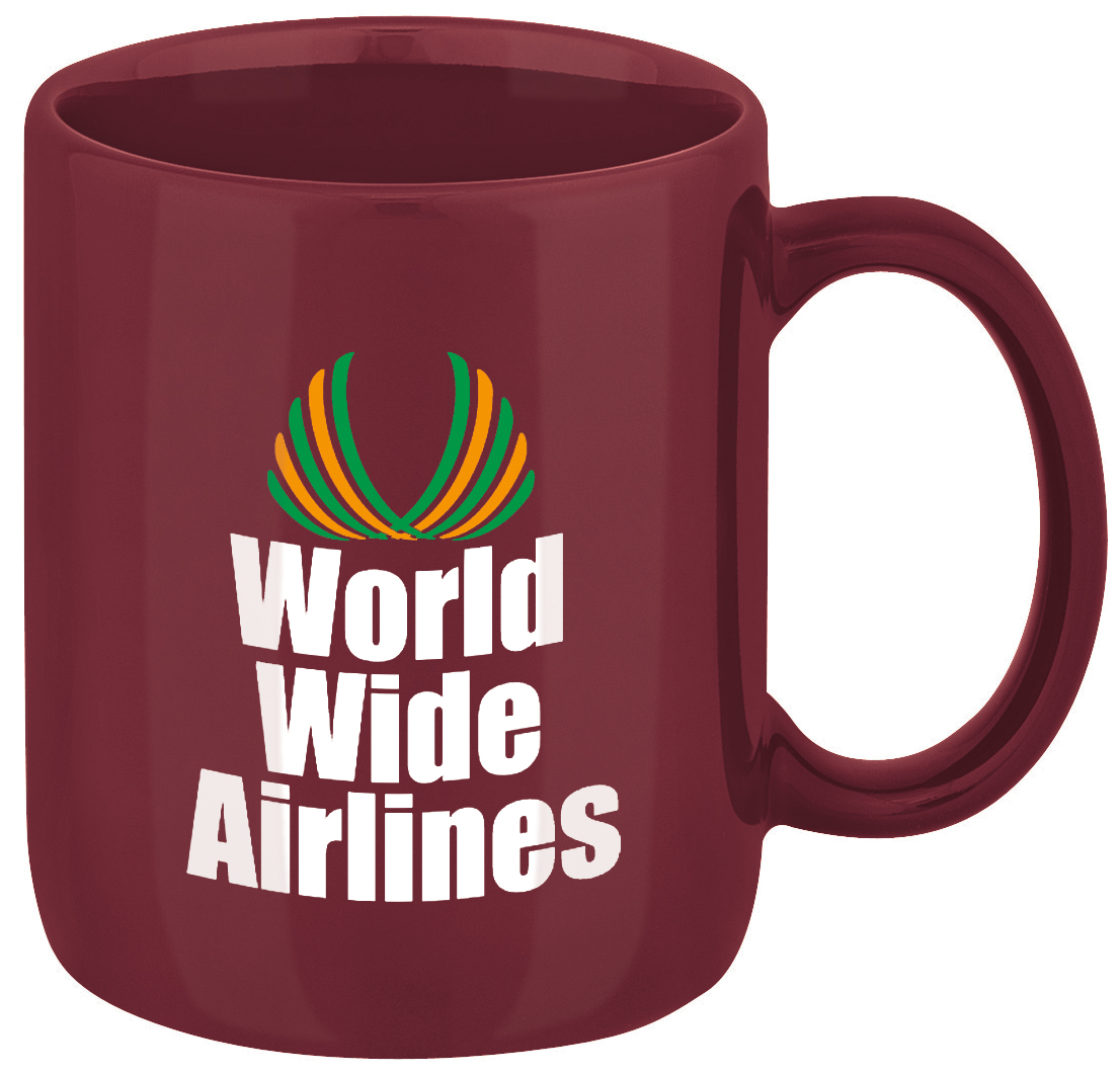 Classic Ironstone Mug – 11 oz. (Colors)