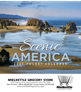HotLine® Products Scenic America® Pocket Calendar