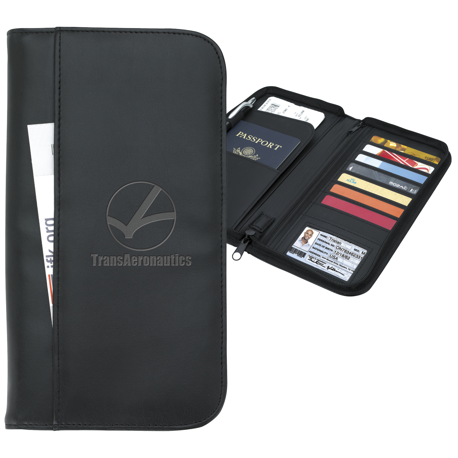 Good Value™ Travel Zippered Wallet