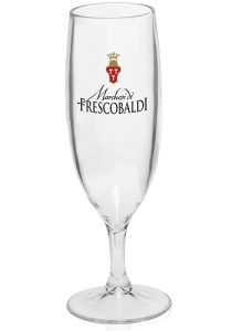 6.7 oz. Plastic Champagne Flutes