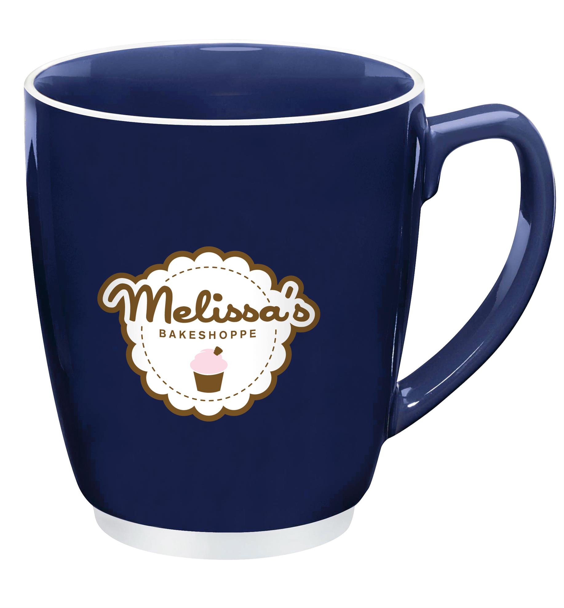 Large Color Bistro with Accent Mug – 20 oz.