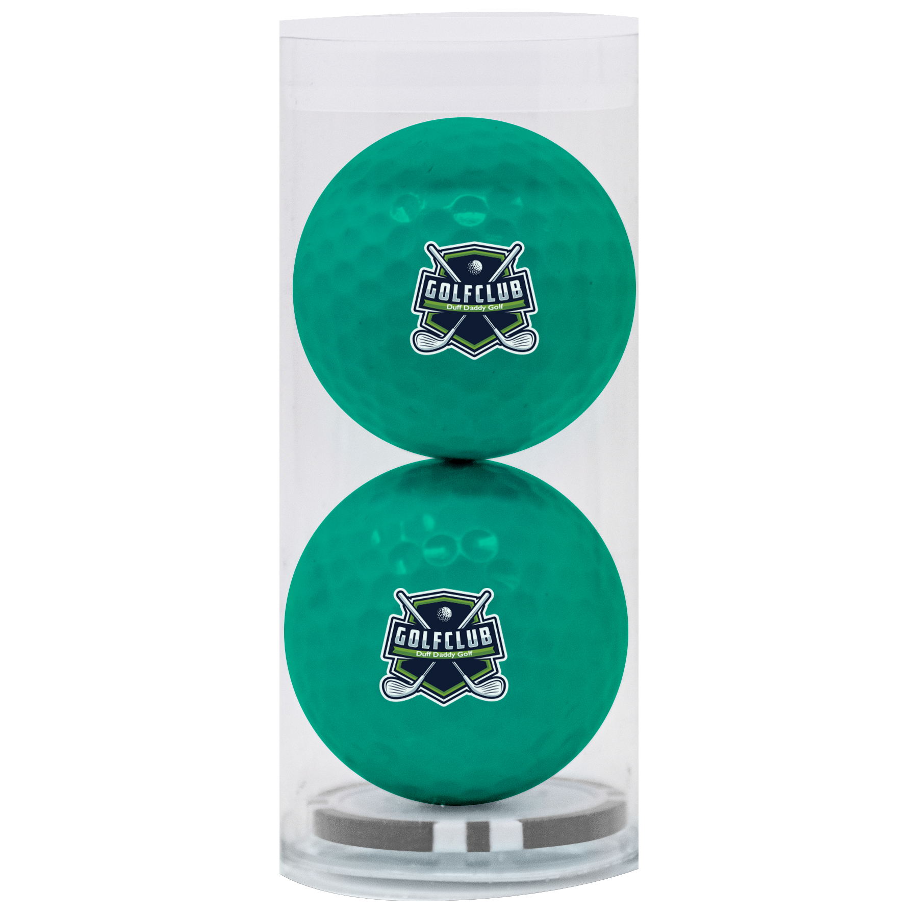 Colored 2-Ball, 1-Poker Chip Par Pack