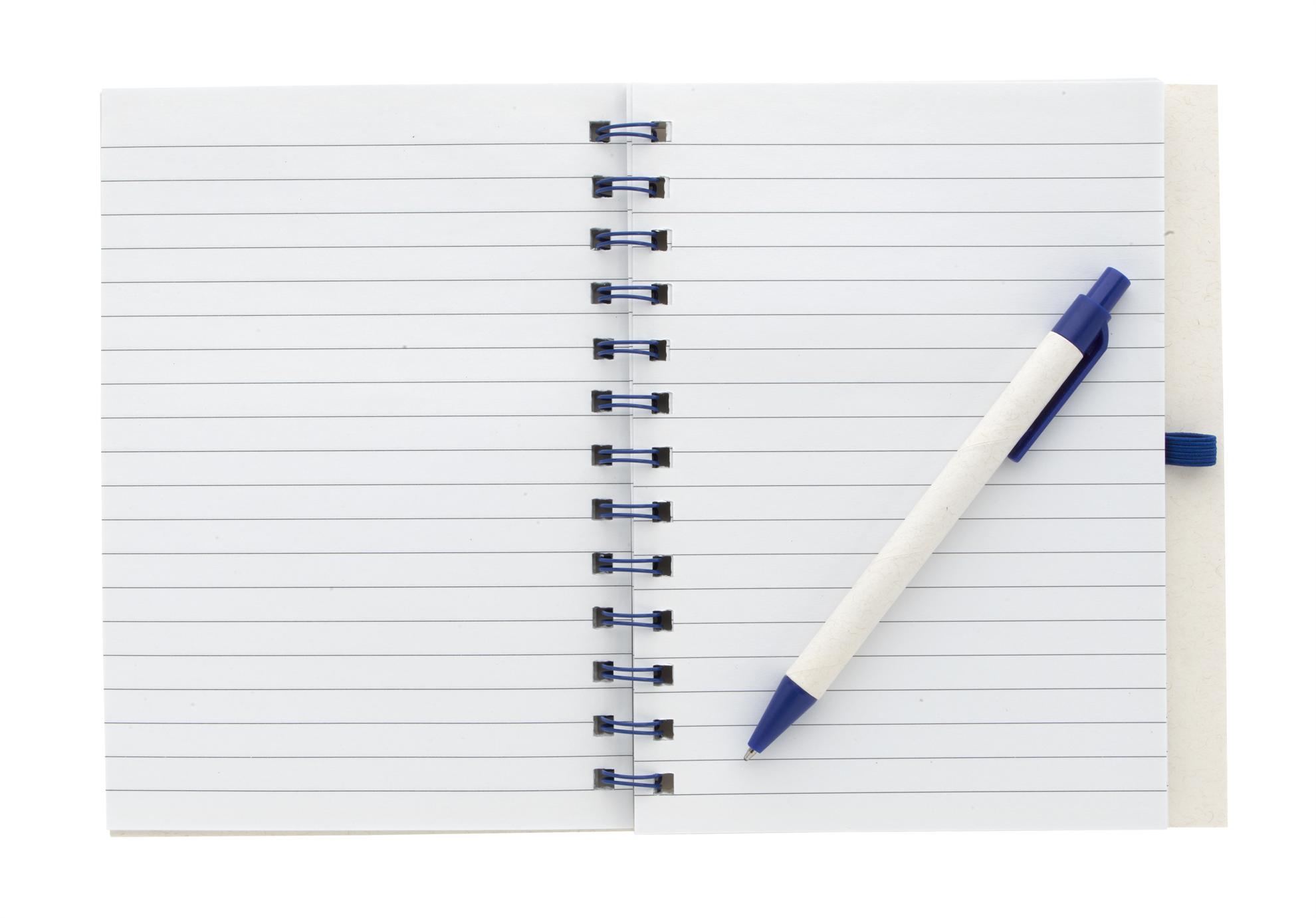 Good Value™ BoC Recycled Paper Spiral Notebook with Pen - Image 2