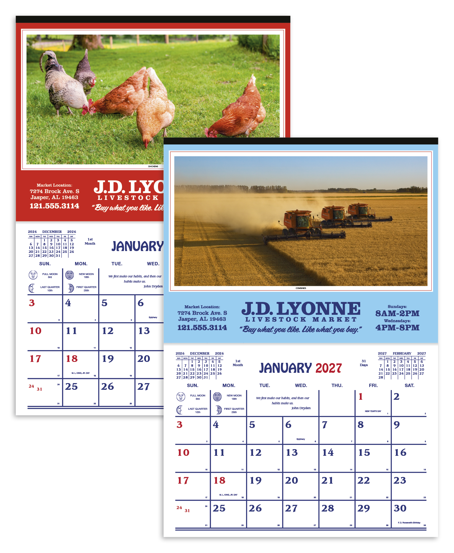 Skinner & Kennedy® Farm Calendar