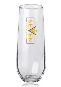 8 oz. Libbey Stemless Champagne Glasses