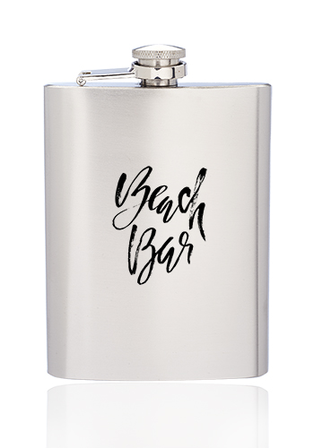 8 oz. Verano Stainless Steel Hip Flasks