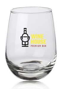 9 oz. Stemless Wine Glasses