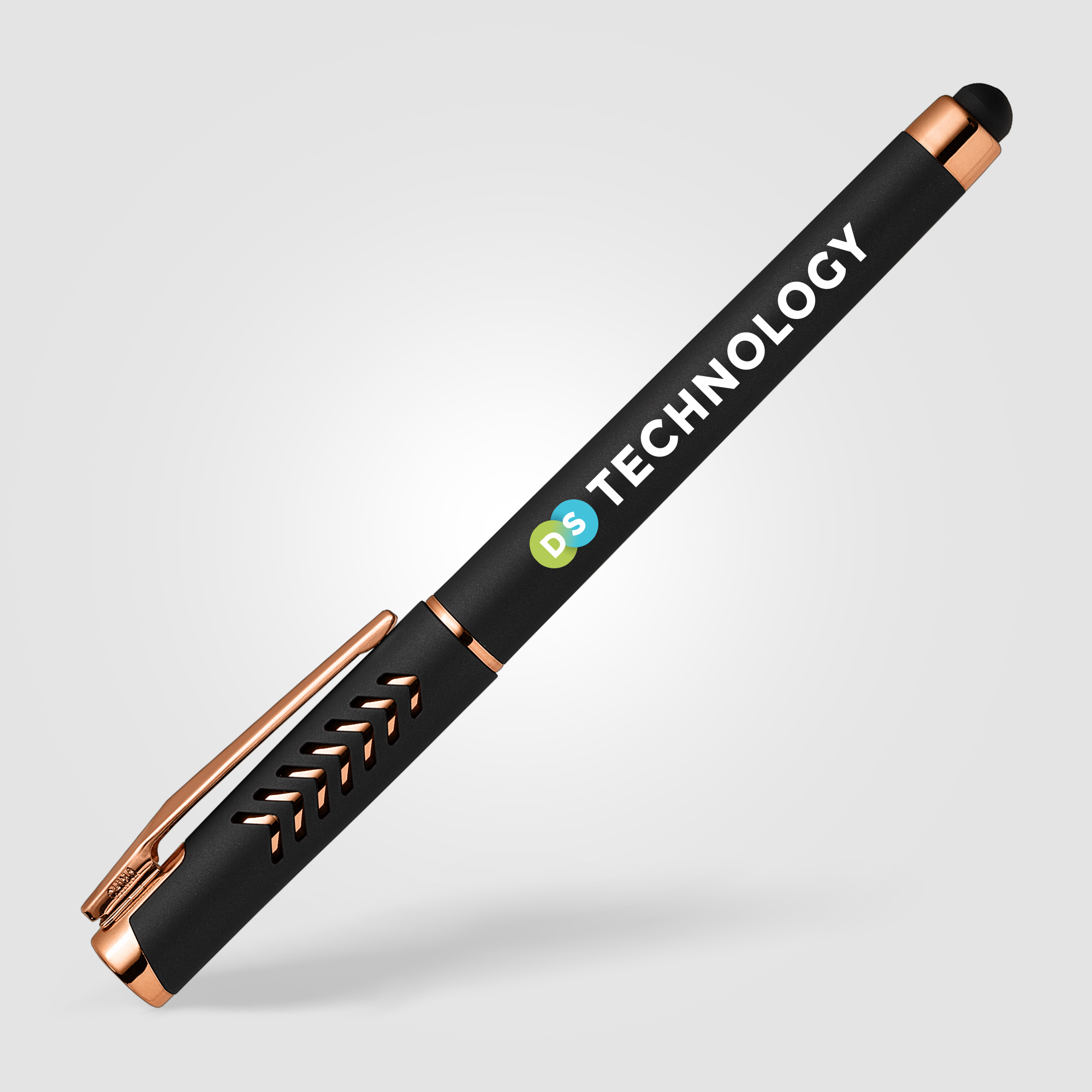 Hollywood Rose Gold Gel Pen w/Stylus - Image 2
