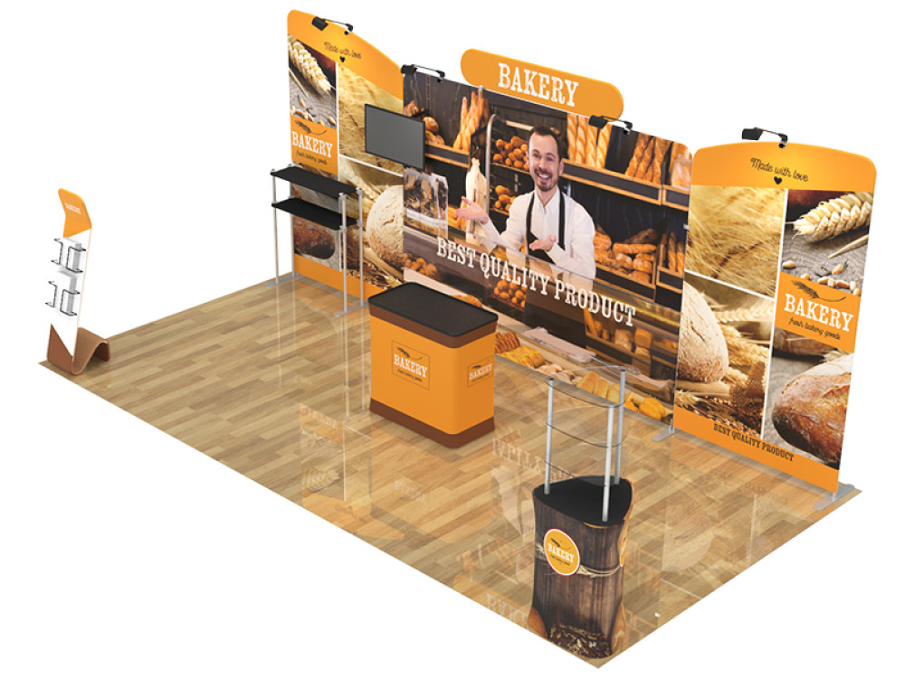 10x20ft Custom Booth H - Image 2