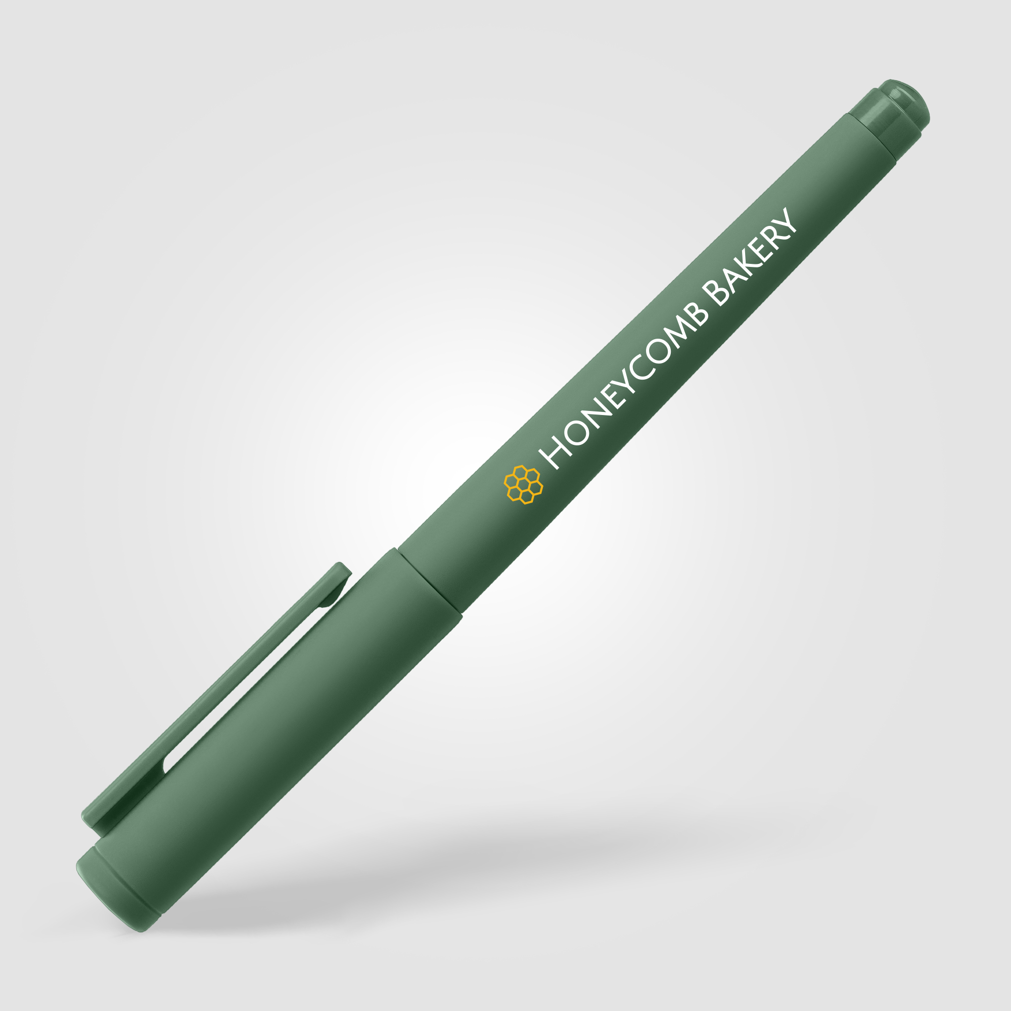 Aeris Recycled Plastic Monochrome Gel Pen - Image 4