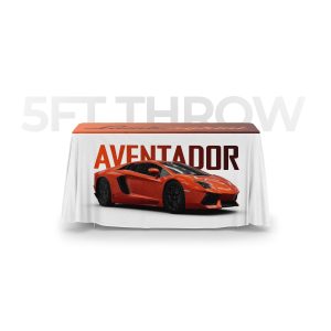 5 ft Throw Tablecover (4 Sided)