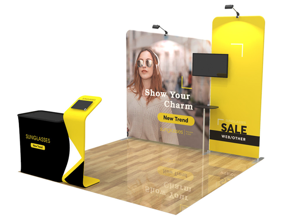 10x10ft Custom Booth 03 - Image 2