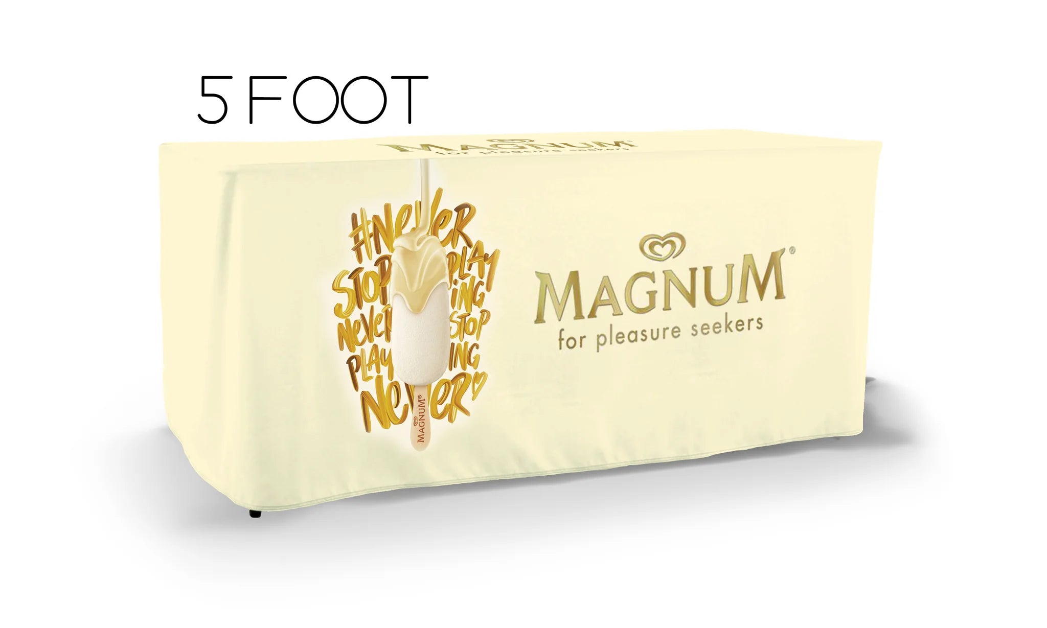 5 ft Fitted Tablecover (4 Sided) - Image 2