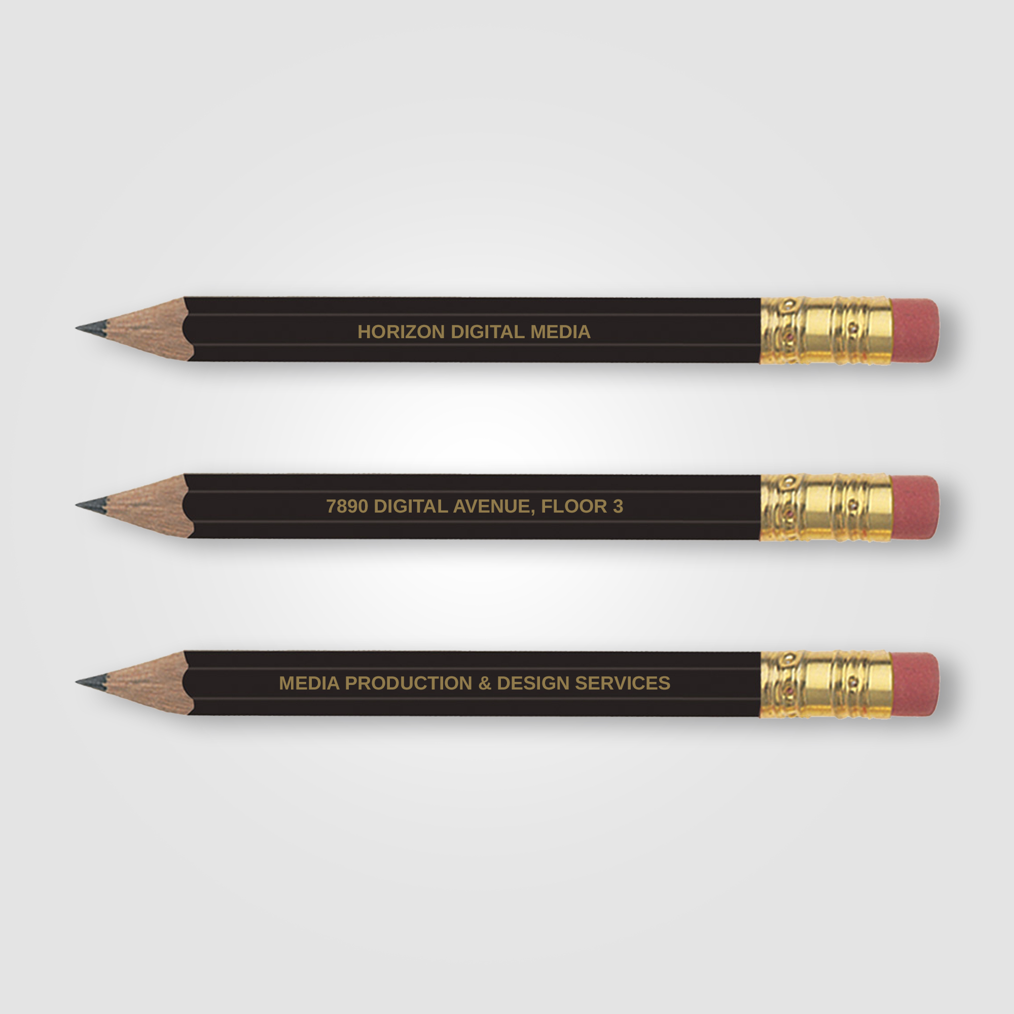 Golf Pencil (Hex with eraser) - Image 2