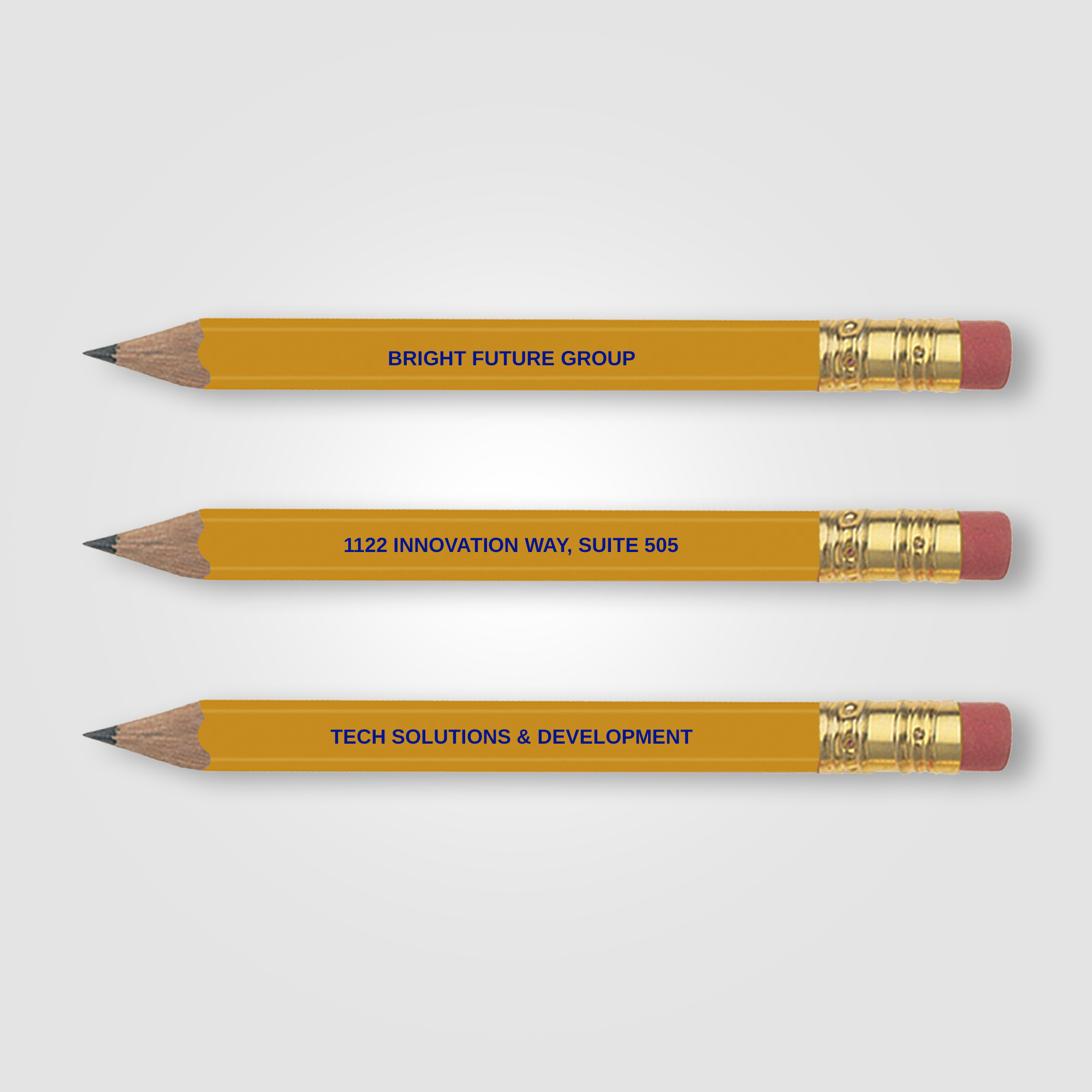 Golf Pencil (Hex with eraser) - Image 4