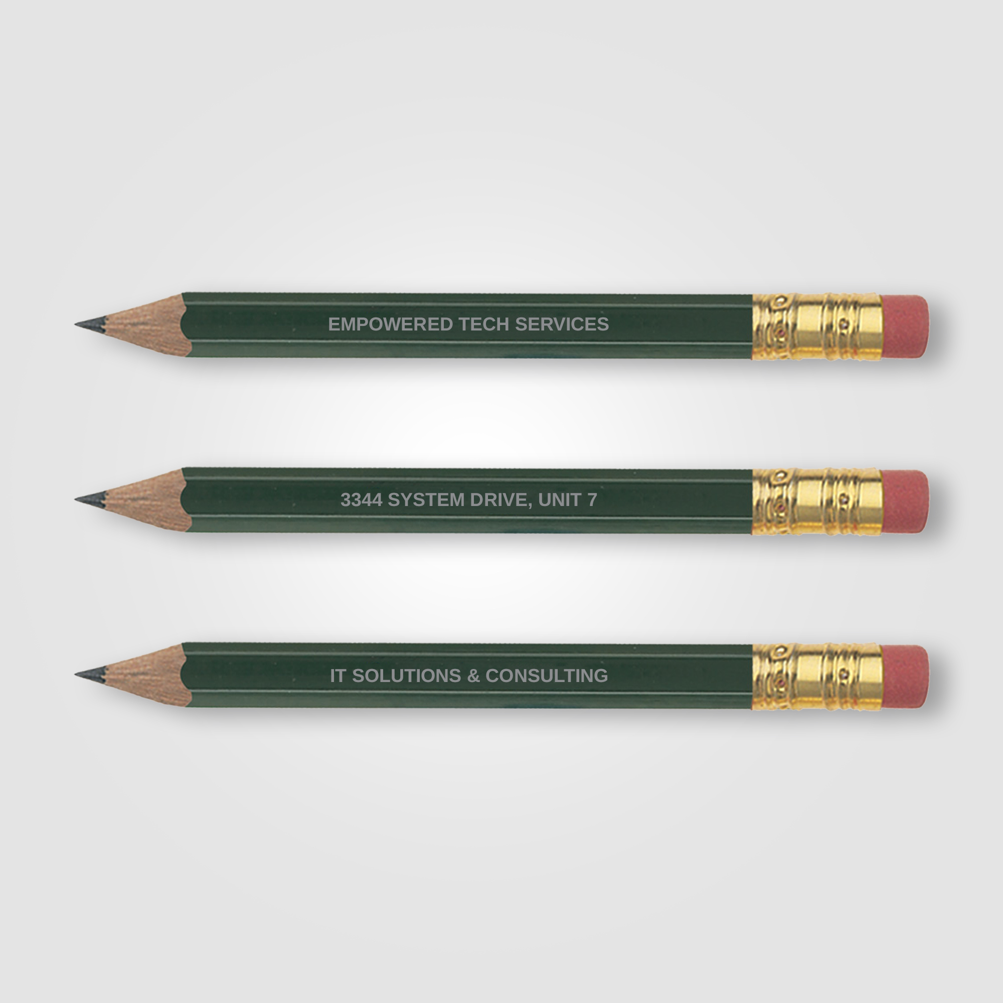 Golf Pencil (Hex with eraser) - Image 5