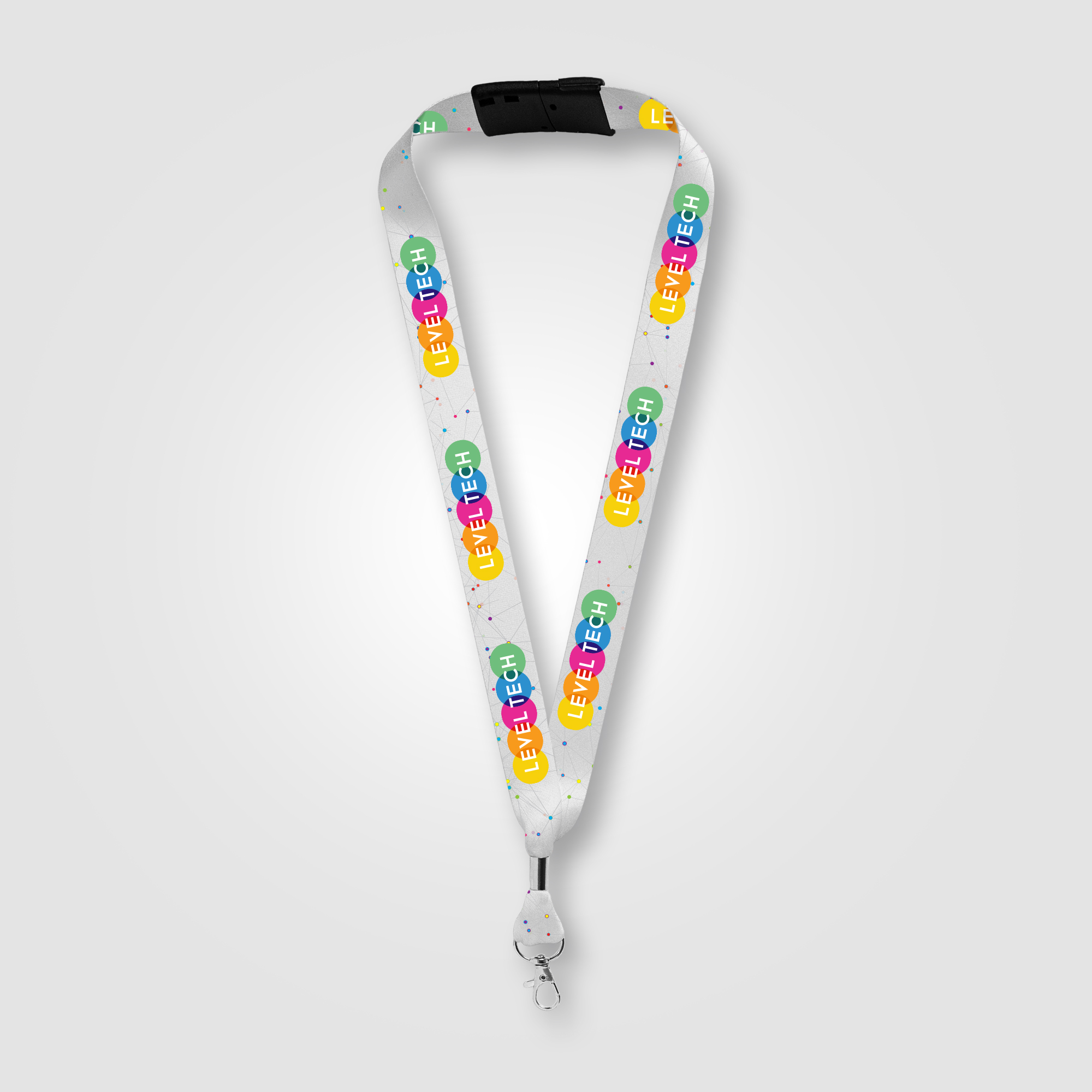 Vexel rPET Snap Trigger Breakaway Lanyard – 36” x 1”