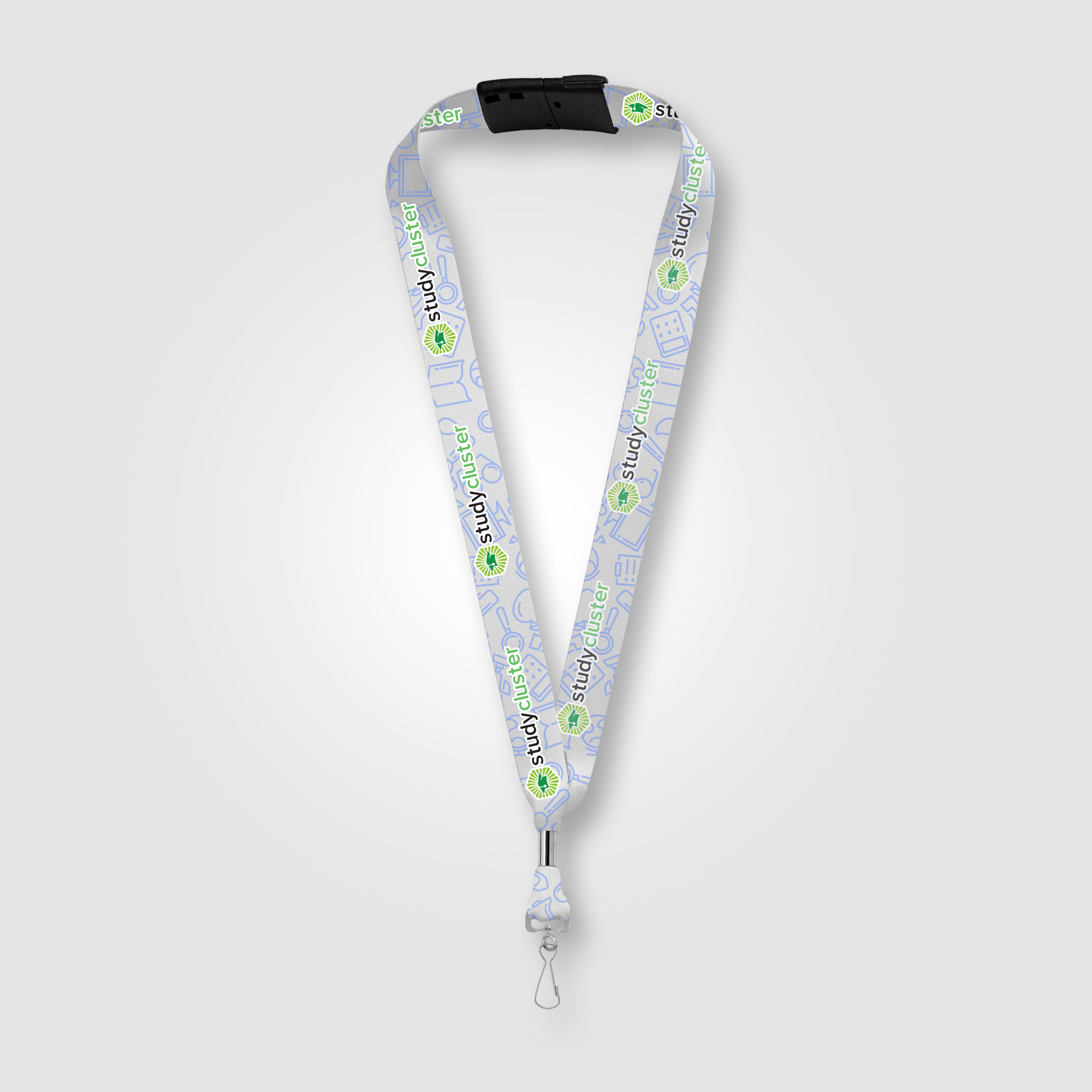 Orris rPET J Hook Breakaway Lanyard – 36″ x 1″
