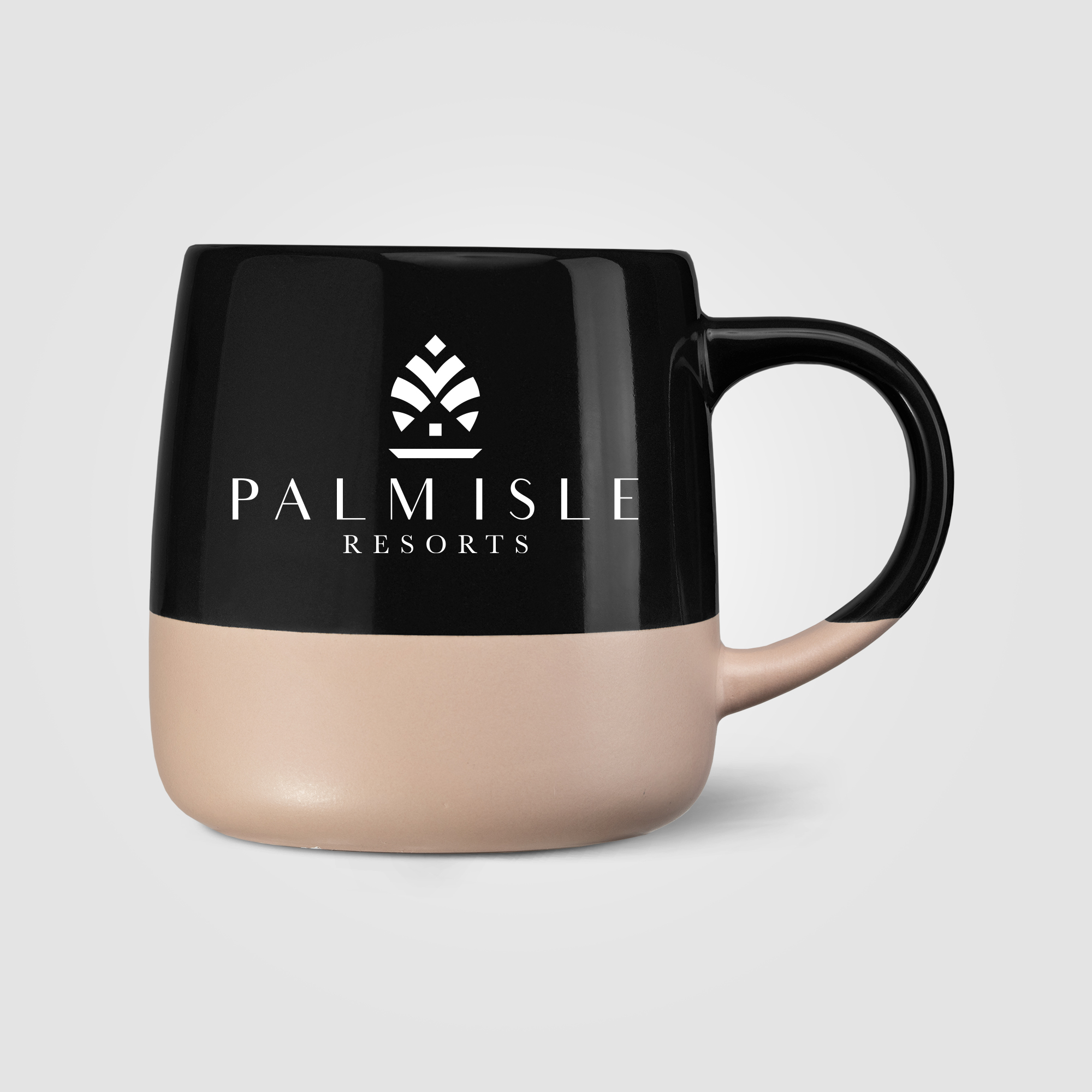 Atlas Ceramic Color Block Mug – 15 oz.