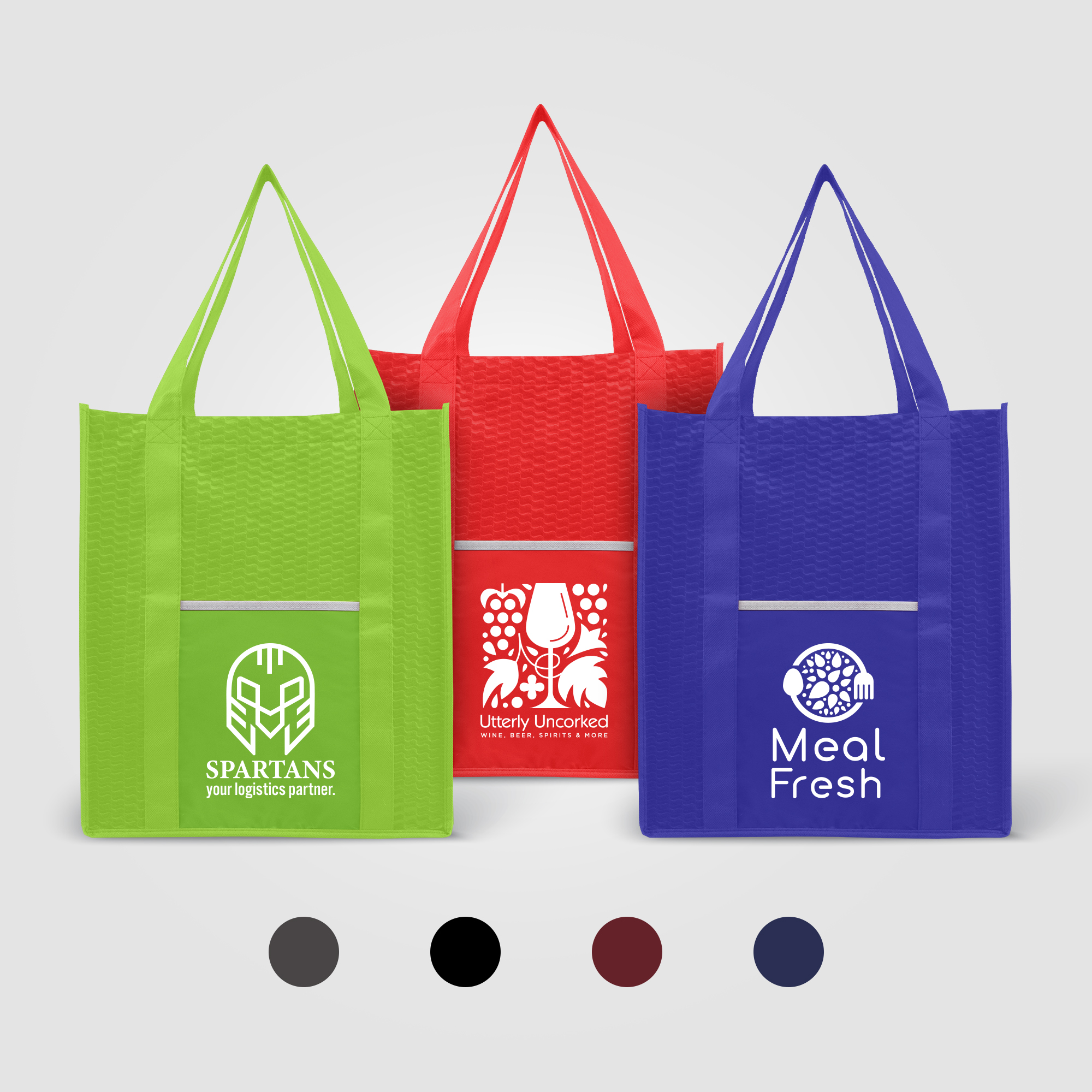 North Park Deluxe – Non-Woven Shopping Tote Bag
