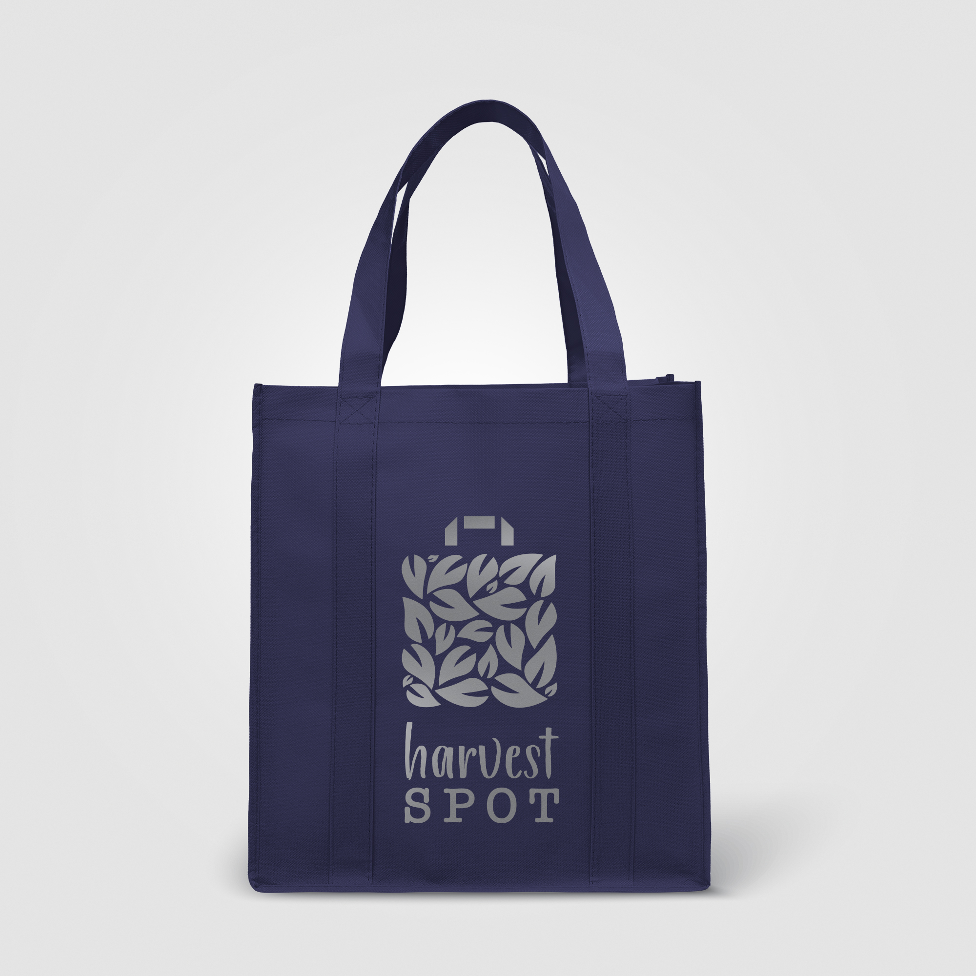 North Park - Non-Woven Shopping Tote Bag - Metallic imprint - Image 4