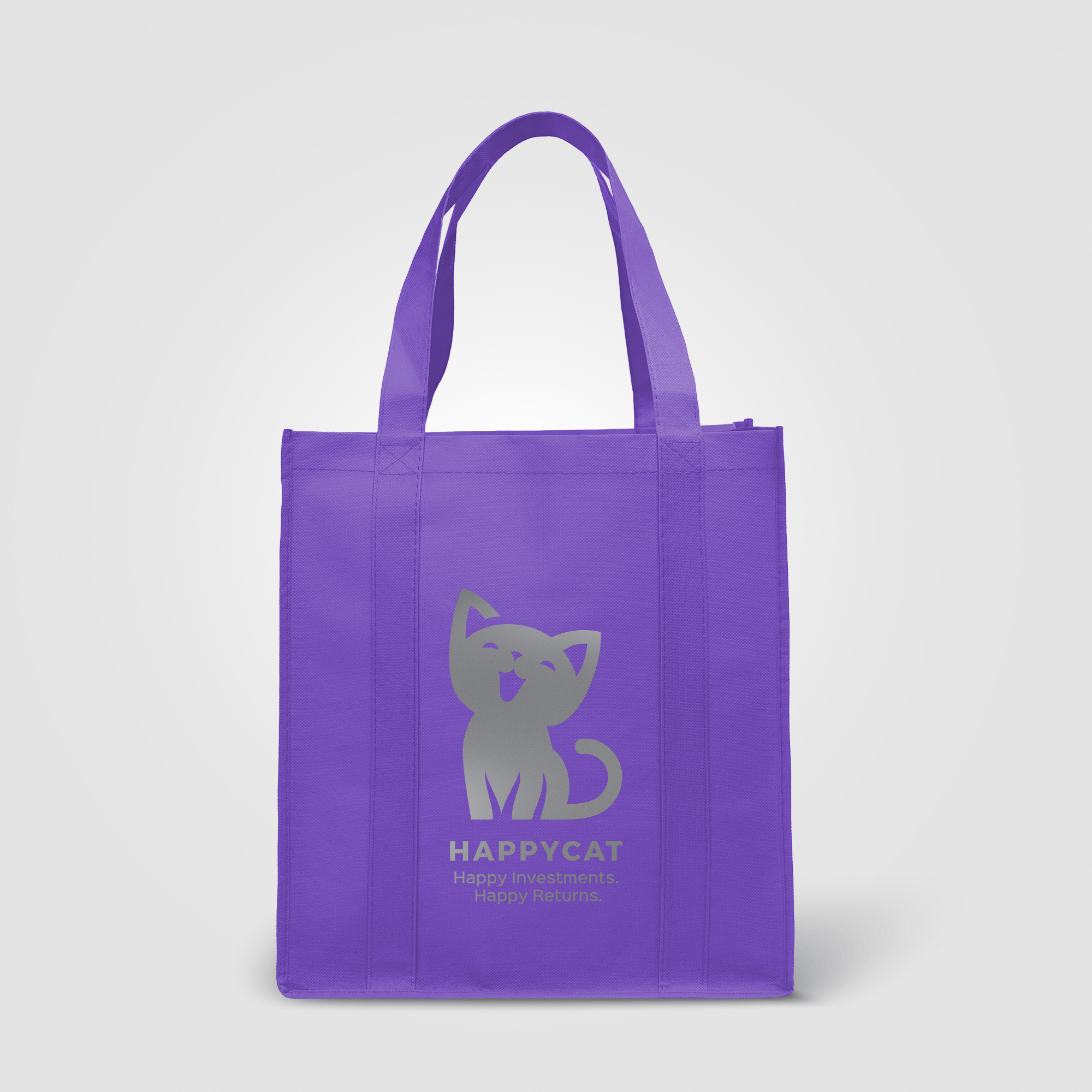 North Park - Non-Woven Shopping Tote Bag - Metallic imprint - Image 5