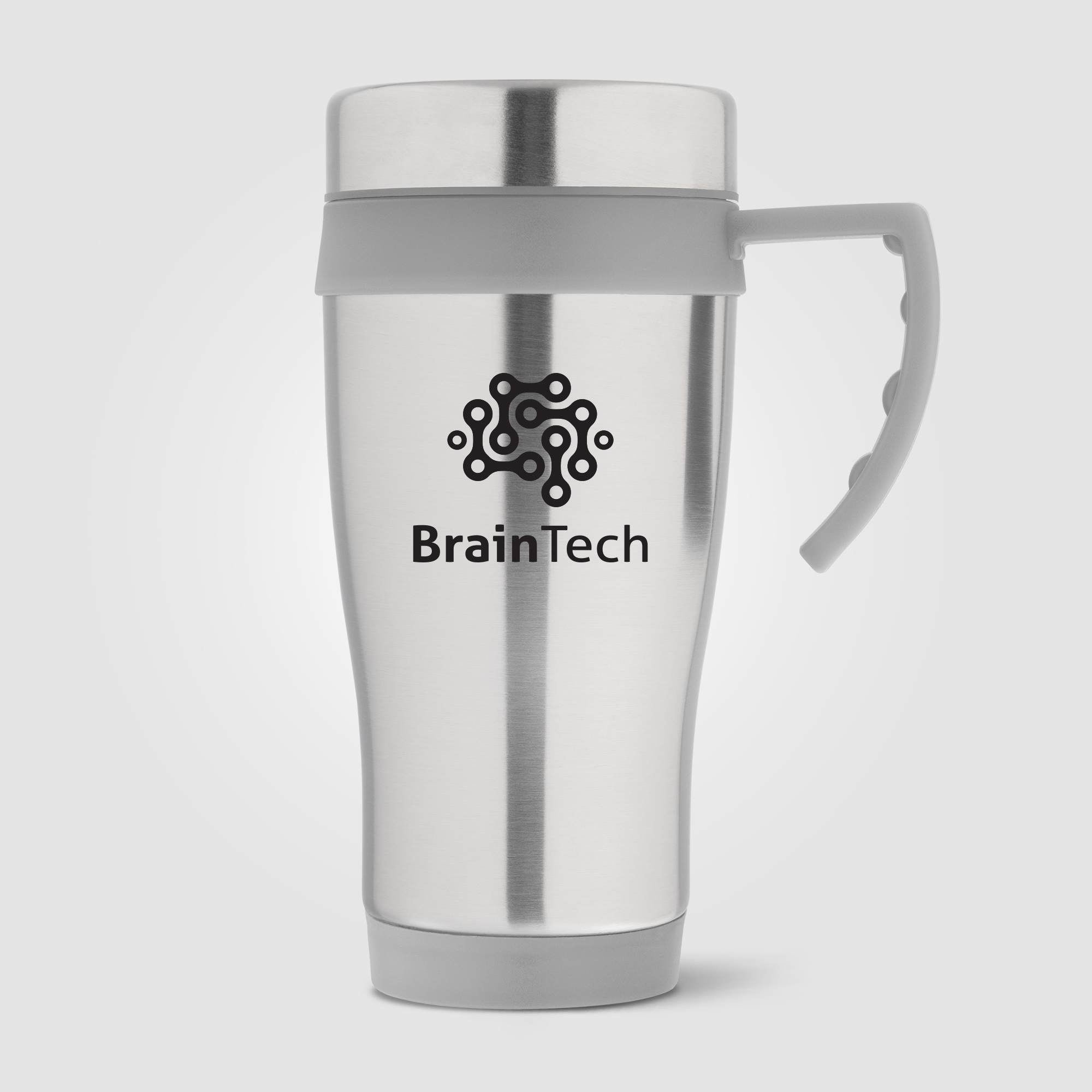 Legend Plus – 16 oz. Stainless Steel Travel Mug with Handle