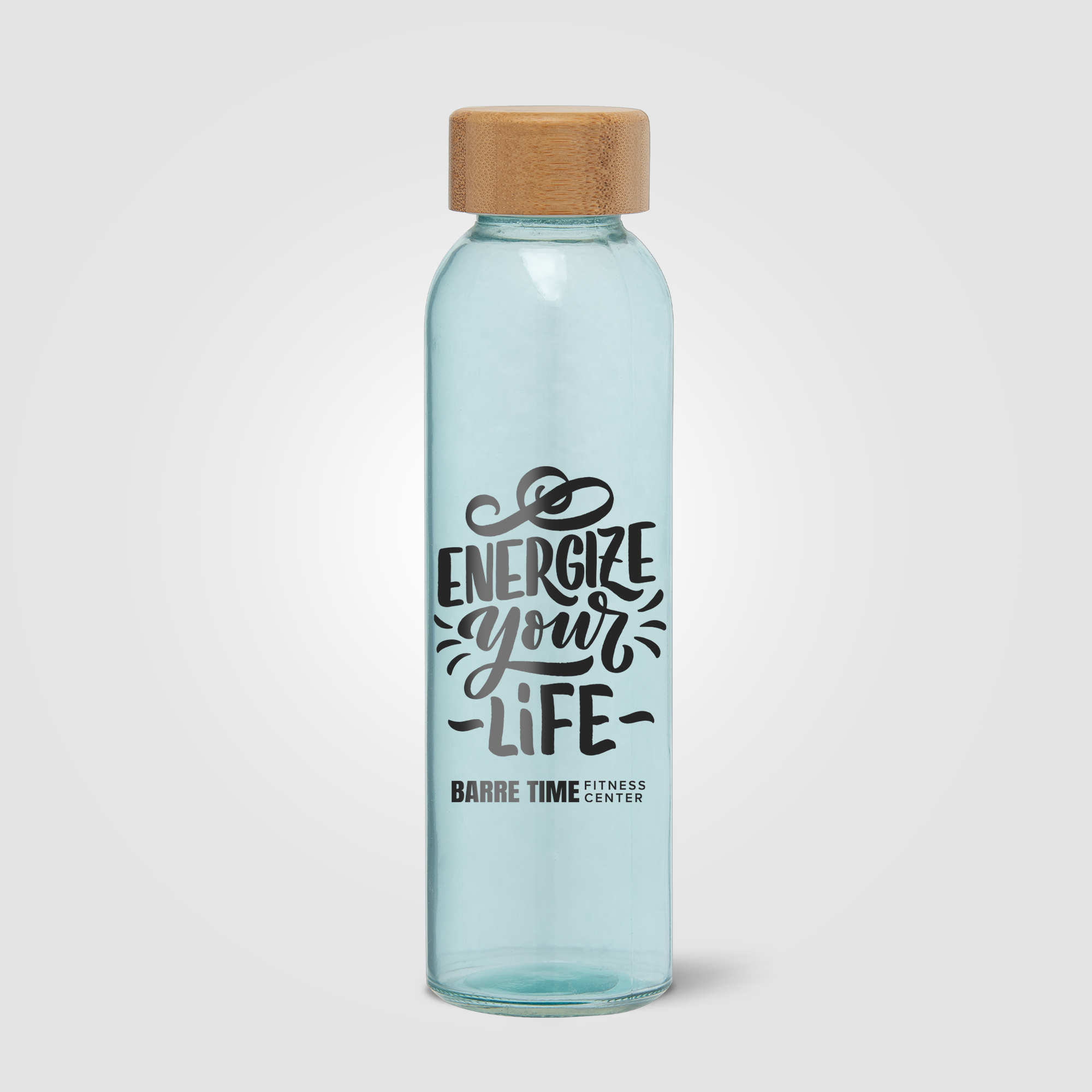Alpine – 17 oz. Glass Bottle with Bamboo Lid