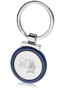 Color Accent Metal Keychains