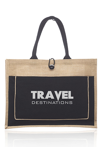 Cotton Pocket Jute Tote Bags